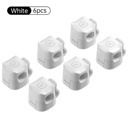 Cable Clips Cable Smooth Adjustable Cord Holder under Desk Cable Management Wire Keeper Cable Organizer Holder