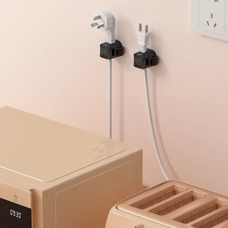 Cable Clips Cable Smooth Adjustable Cord Holder under Desk Cable Management Wire Keeper Cable Organizer Holder